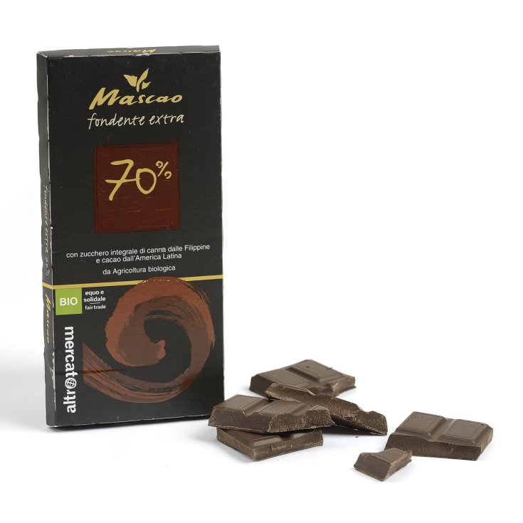 Altromercato Mascao Chocolat Extra Noir 70% Bio 100g