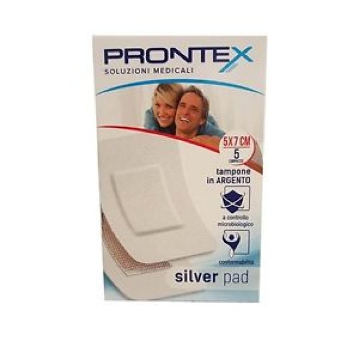 Sécurité Prontex Silver Pad Silver Patch 10x8 5 Patches