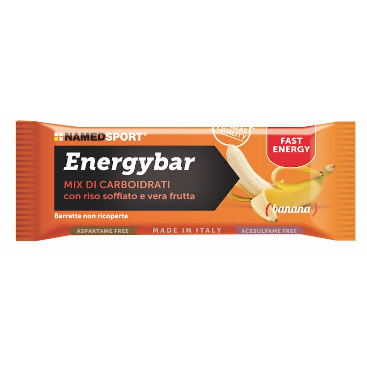 NamedSport Energybar Banane Complément Alimentaire Barre 35g