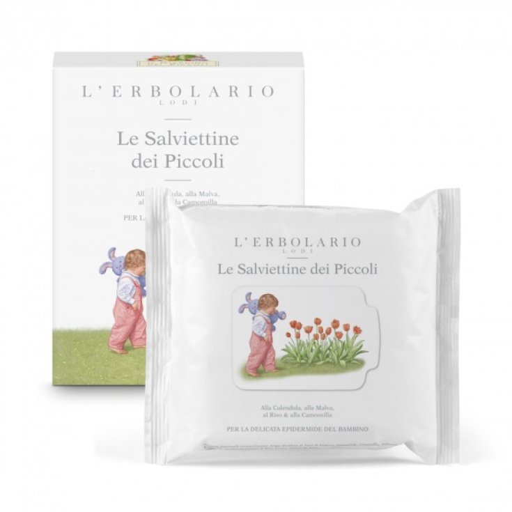 L'Erbolario Il Giardino Dei Piccoli Les Petites Lingettes 20 Lingettes