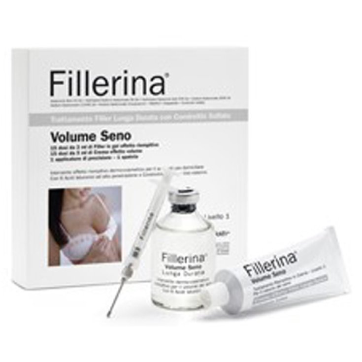 Labo Fillerina Breast Volume Long Lasting Gel Plus Crème Préparée Niveau 2