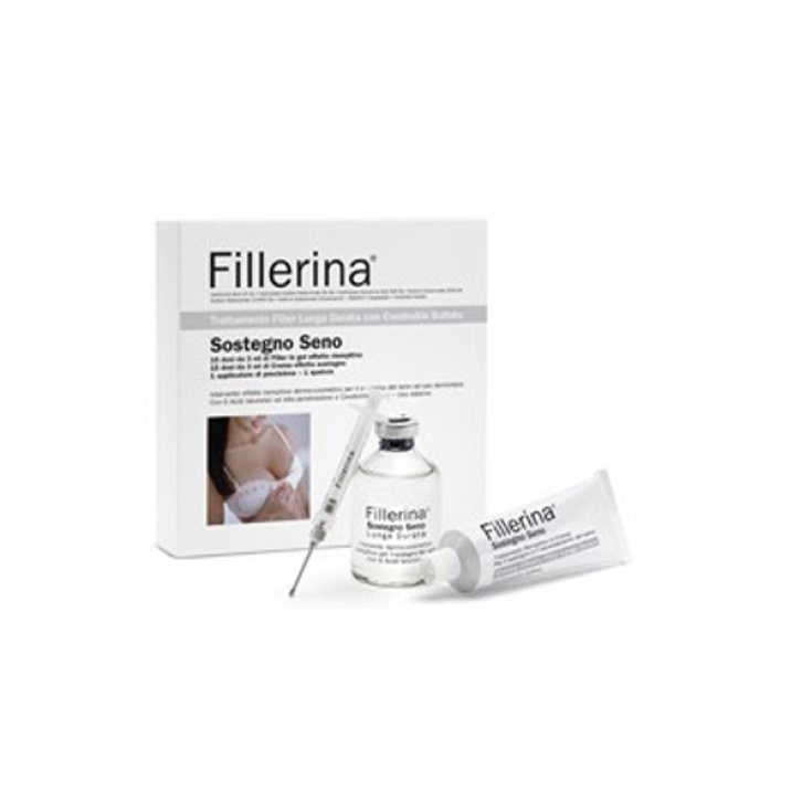 Labo Fillerina Long Lasting Breast Support Gel Plus Cream 15 Doses 3ml Filler Gel Plus 15 Doses 3ml Cream