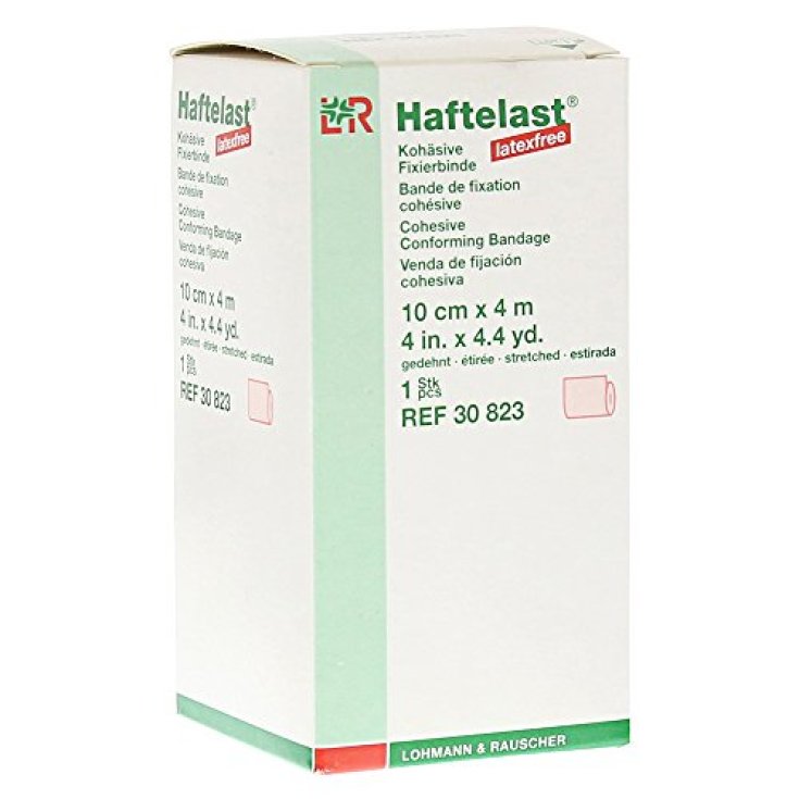 Lohmann & Rauscher Bandage Haftelast Sans Latex 10cmx4mt 1 Pièce
