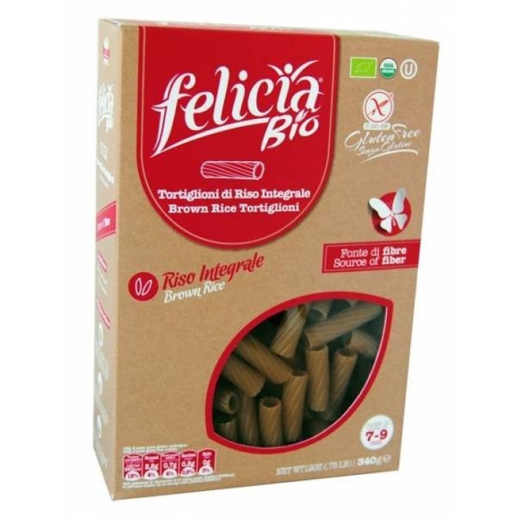 Felicia Bio Tortiglioni De Riz Brun 340g