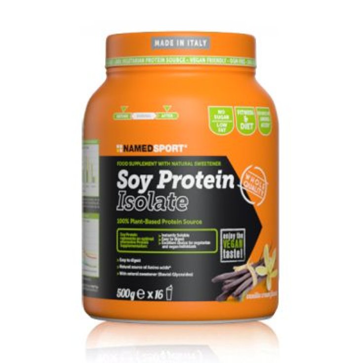 Named Sport Isolat de Protéine de Soja Crème Vanille 500g