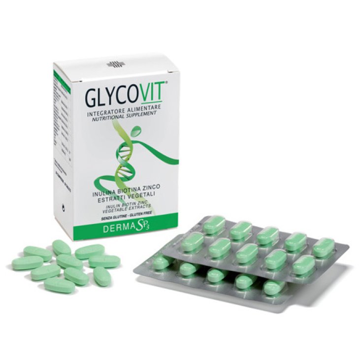 Glycovit Derma Sp3 Complément Alimentaire Sans Gluten 30 Comprimés