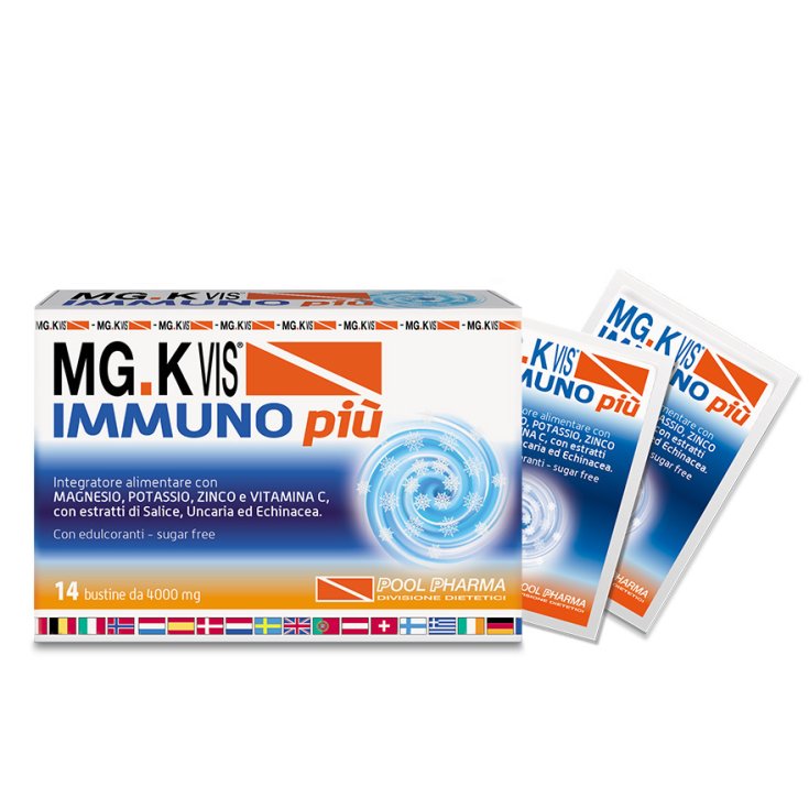 Pool Pharma Mgk Vis Immuno Plus Complément Alimentaire 14 Enveloppes