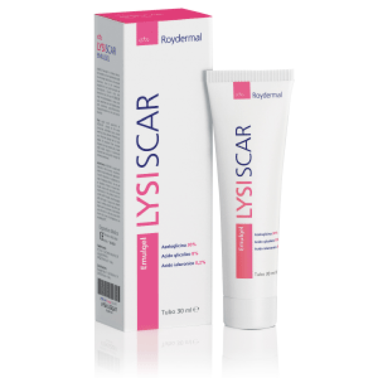 Roydermal Lysiscar Emulgel Pour Cicatrices D'Acné 30 ml