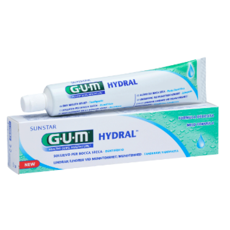 Sunstar Gum Dentifrice Pâte Hydratante 75 ml