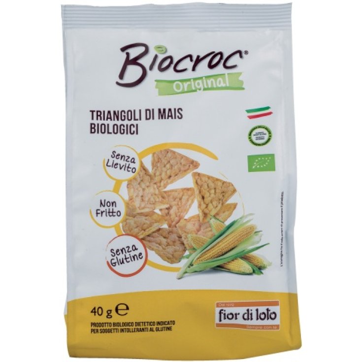 Biocroc Triangles De Maïs Sans Gluten Bio 40g