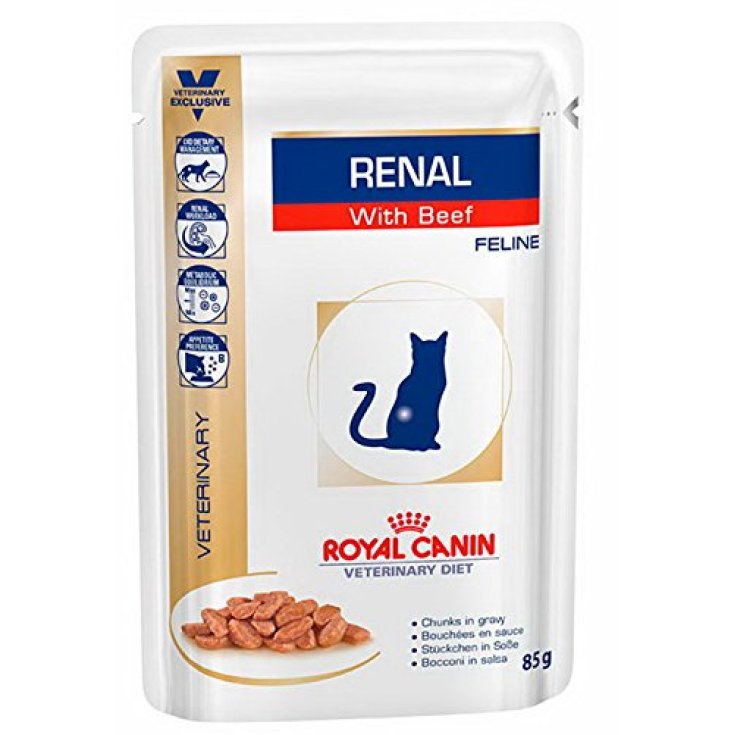 Royal Canin Renal Avec Boeuf Nourrir Chats 12x85g