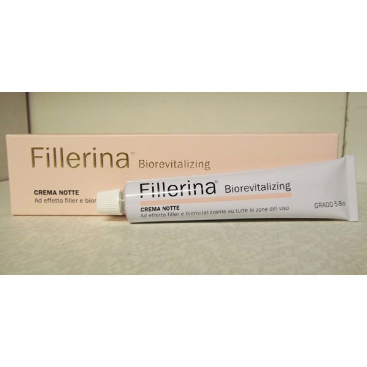 Labo Fillerina Crème de Nuit Biorevitalisante Préparée Grade 5 Bio Tube 50ml