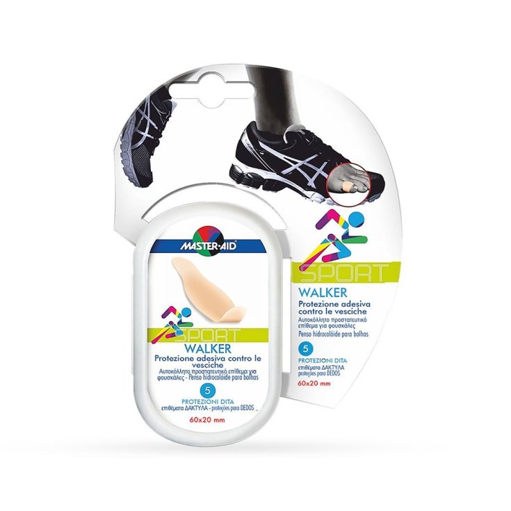 Master-Aid® Sport Walker Protection adhésive contre les ampoules 5 protège-doigts