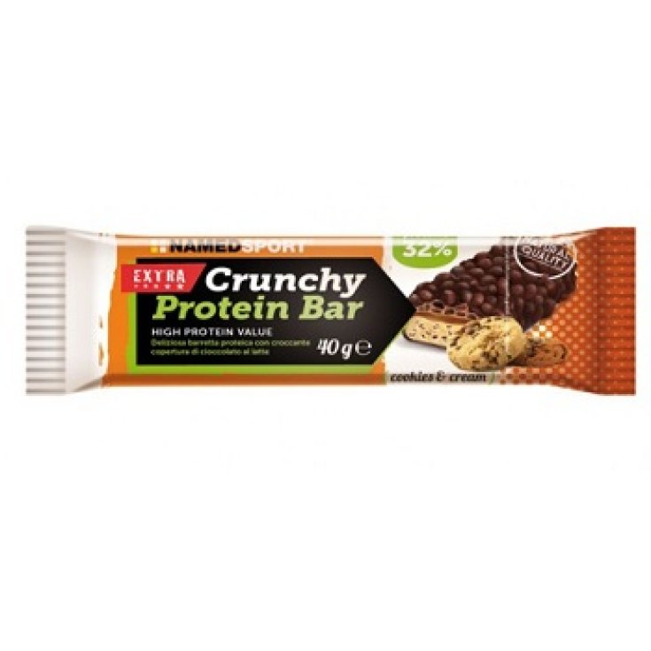 Named Crunchy Protein Bar Goût Cookies & Cream 40g