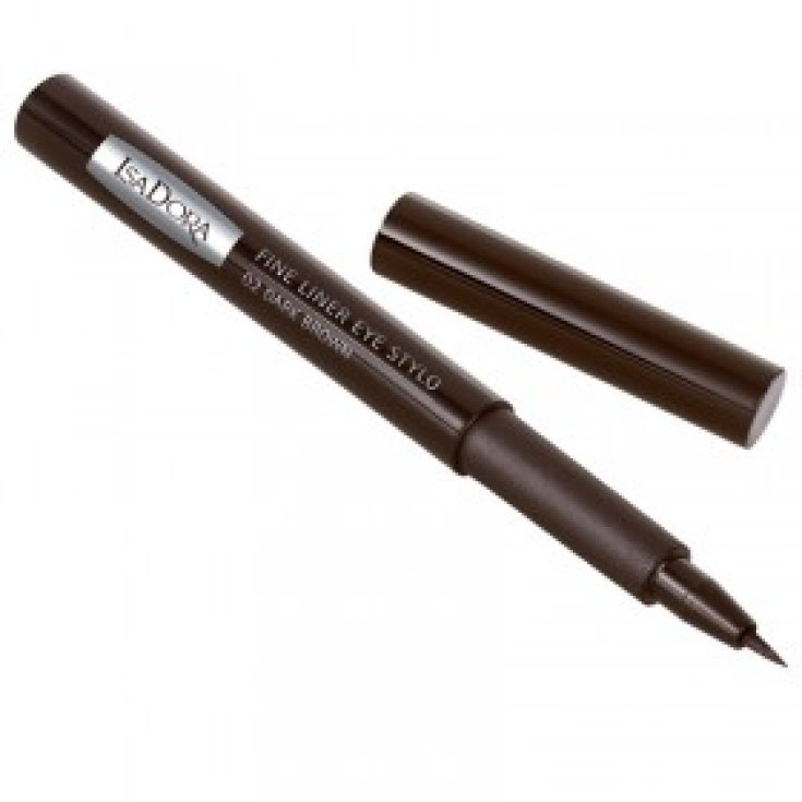 Isadora Fine Liner Eye Stylo 02 Brun Foncé