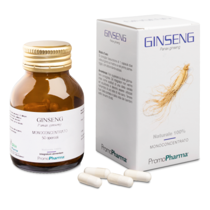 PromoPharma Ginseng Monoconcentrato Complément Alimentaire 50 Gélules