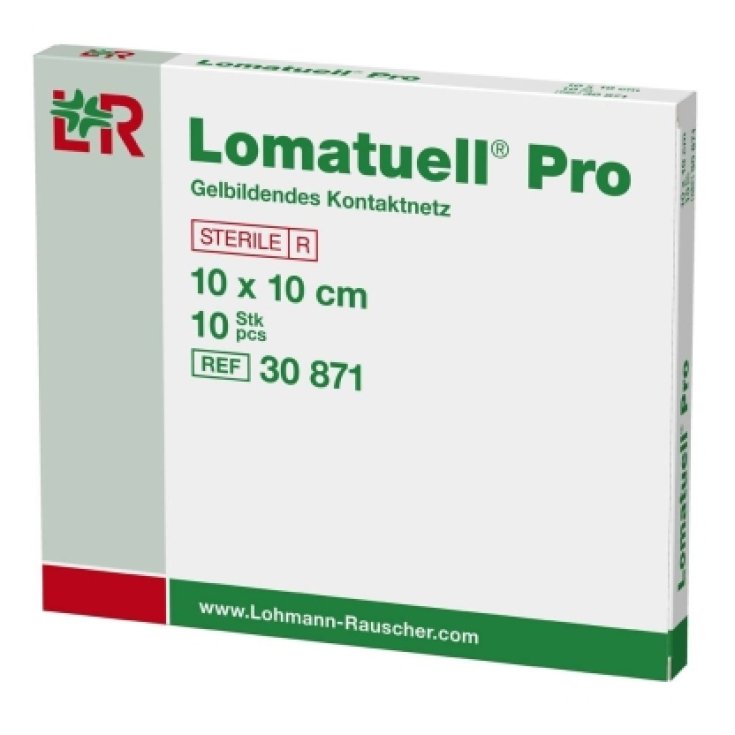 Lohmann & Rauscher Lomatuell Pro Filet de contact gélifiant 10x10cm 10 pièces
