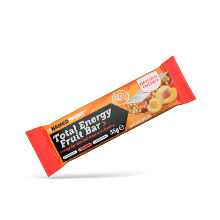 Total Energy Fruit Bar Fruits Jaunes Saveur Abricot 35g