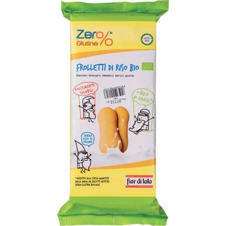 Fior Di Loto Sablés de Riz Bio Zéro% Gluten 120g