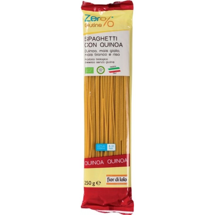 Fior Di Loto Zéro% Gluten Spaghetti Bio Au Quinoa 250g