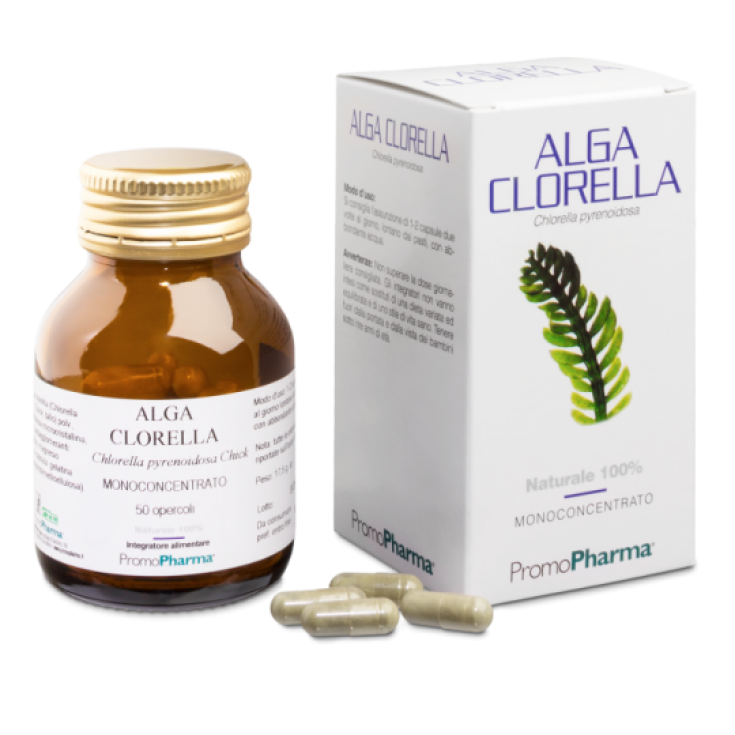 PromoPharma Complément Alimentaire Algue Chlorelle Concentré Unique 50 Gélules