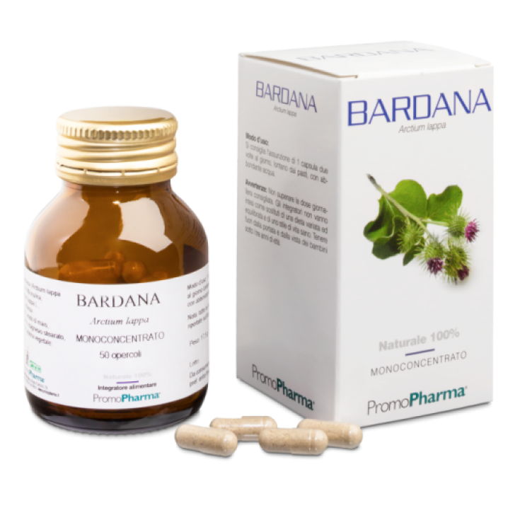 PromoPharma Bardane Monoconcentré Complément Alimentaire 50 Gélules