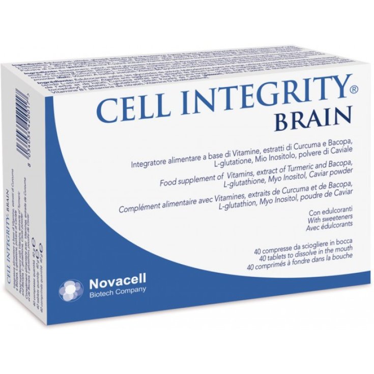 Novacell Intégrité Cellulaire Complément Alimentaire Cerveau 40 Comprimés
