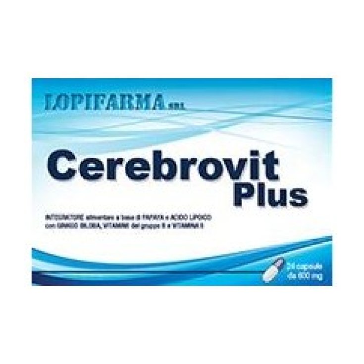 Cerebrovit Plus Complément Alimentaire 24 Gélules