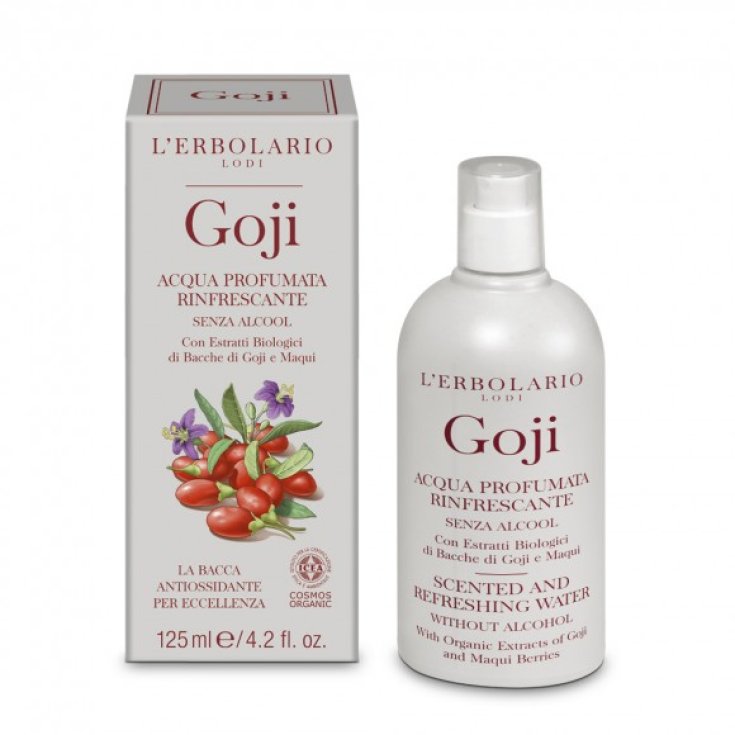 L'Erbolario Goji Eau Parfumée Rafraîchissante Sans Alcool 125 ml