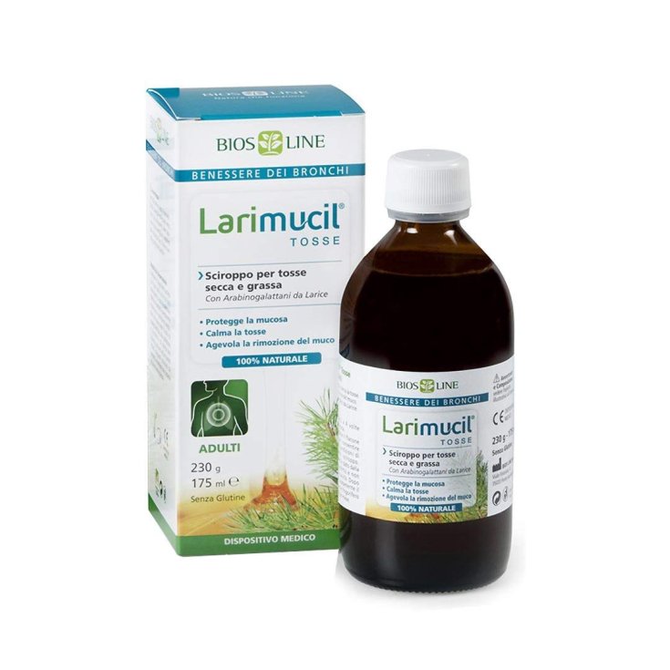 Larimucil Sirop Toux Adulte Sans Gluten 175 ml