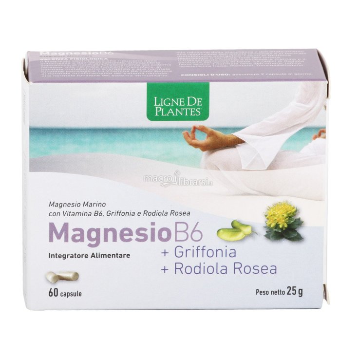 Magnésium B6 Griffonia Rodiola Complément Alimentaire 60 Gélules