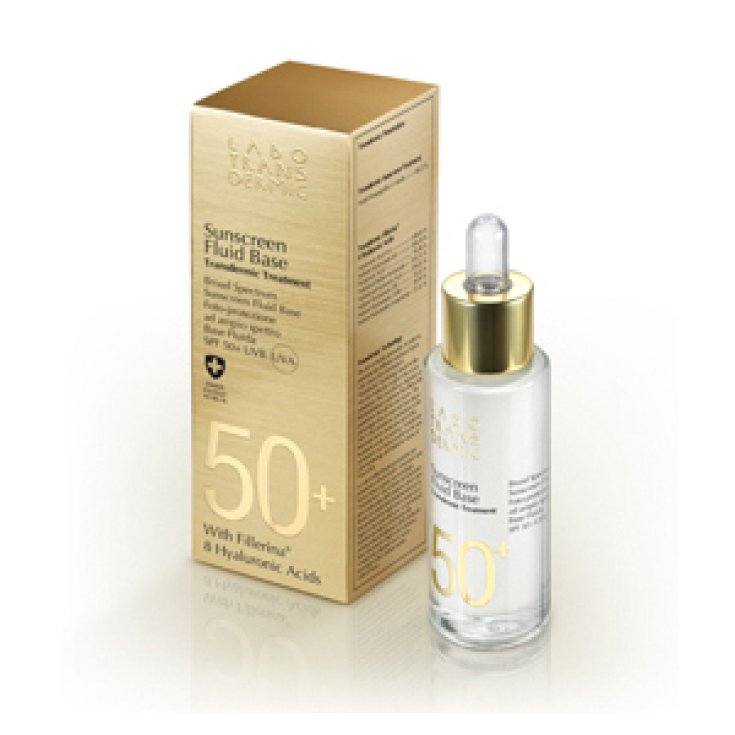 Labo Base Fluide Transdermique SPF 50+ Filtres Solaires UVA ET UVB