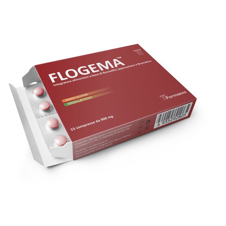 Farmakos Flogema Complément Alimentaire 15 Comprimés