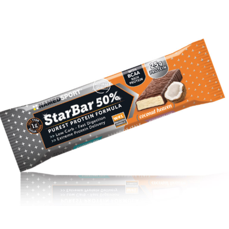 Named Sport Starbar 50% Protéine Coco Heaven 50g