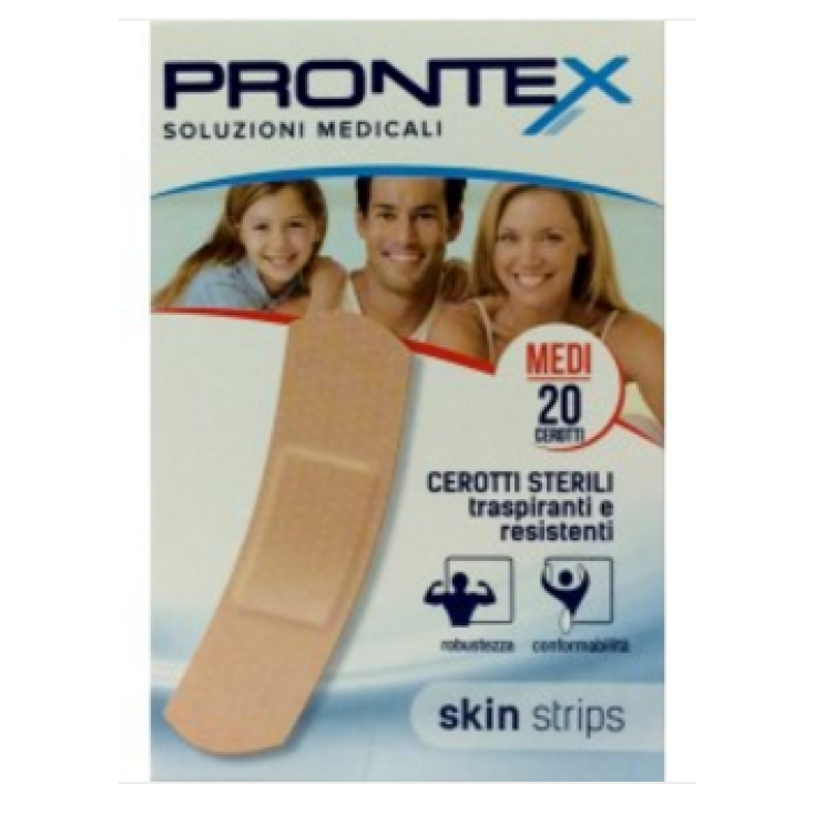 Sécurité Prontex Skin Strips 20 patchs moyens