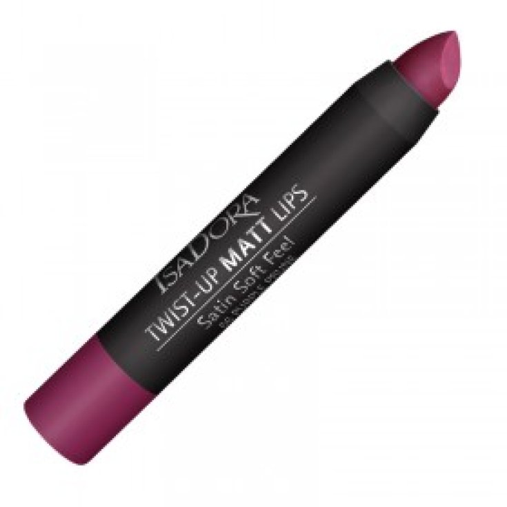 Isadora Twist-Up Matt Lips 66 Violet Prune