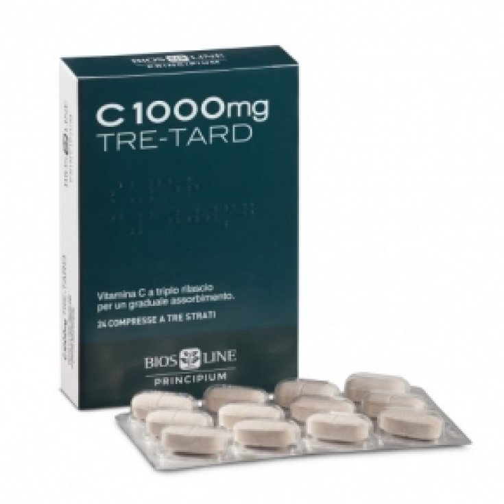 Principium C 1000mg TRE-TARD Complément Alimentaire 24 Comprimés