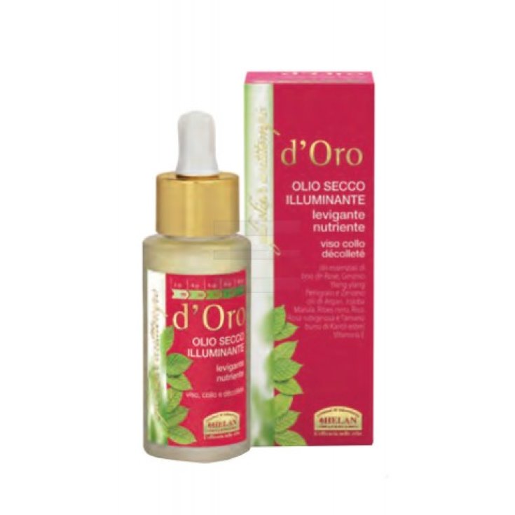 Helan Linea d'Oro Anti-Time Elixir Huile Sèche Visage Éclaircissante 30 ml