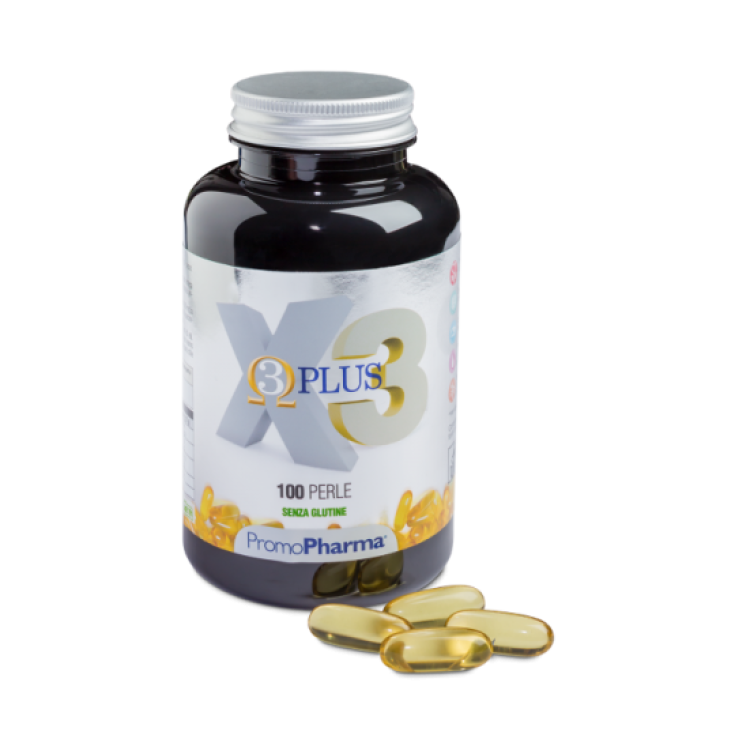 PromoPharma X 3 Plus Omega3 Complément Alimentaire 100 Perles