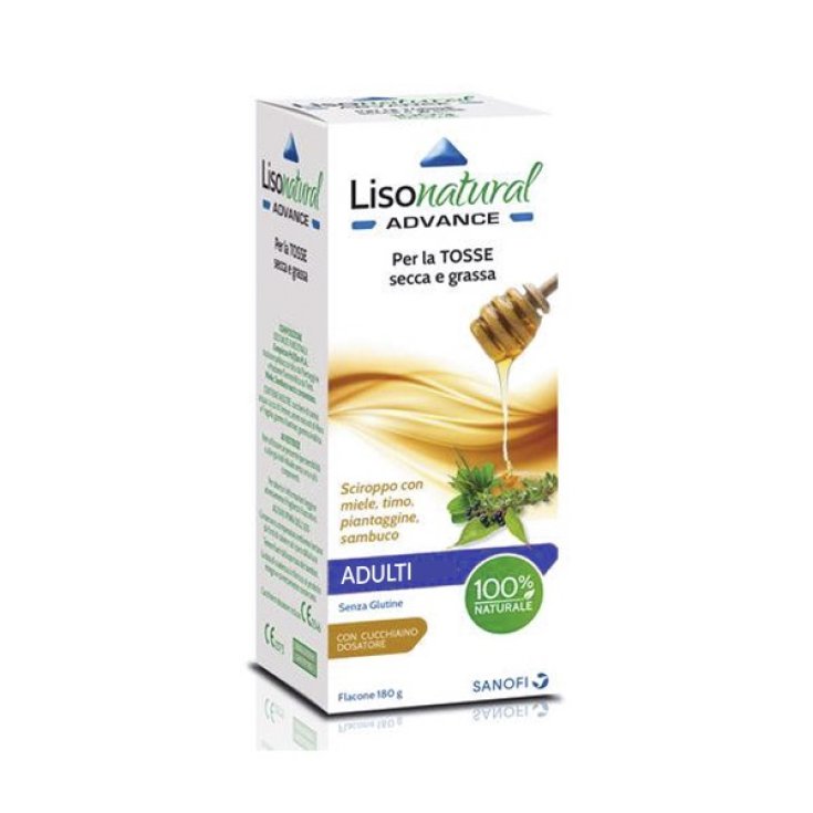 LisoNatural Advance Adulte Toux Sèche et Grasse Dispositif Médical 210 ml