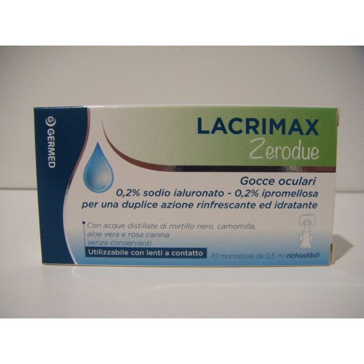 Lacrimax Zerodue Collyre 10 Unidoses