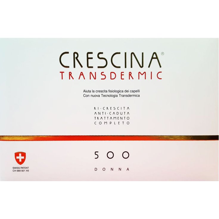 Labo Crescina Transdermique TR 500 Femme 2x20 Ampoules