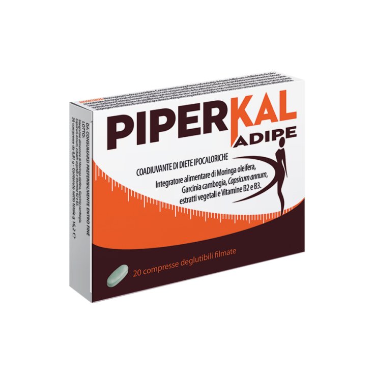 Pool Pharma PiperKal Adipe Complément Alimentaire 20 Comprimés
