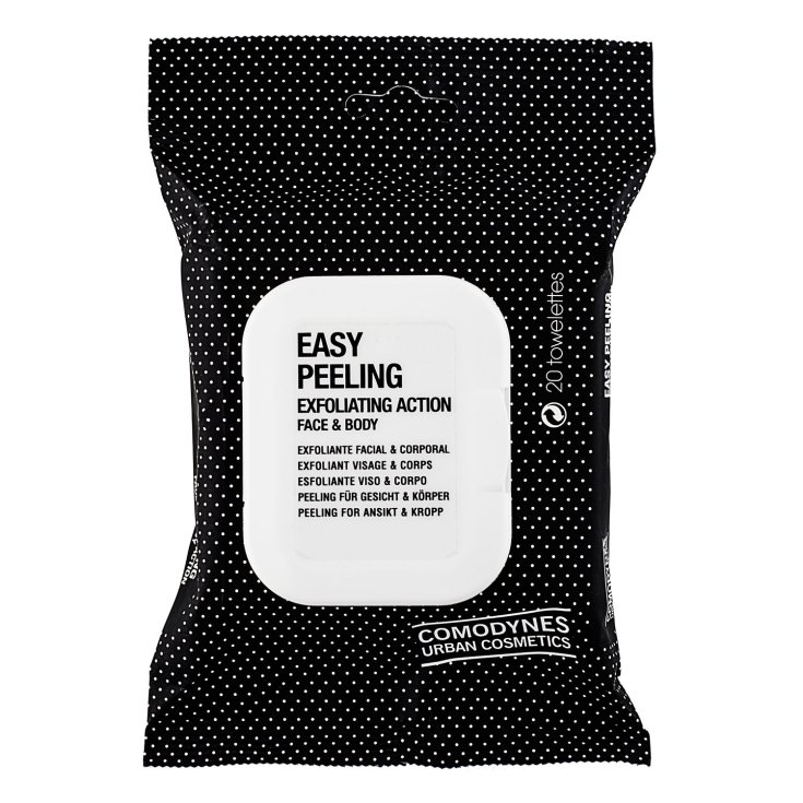 Comodynes Lingettes Peeling Facile 20 Lingettes