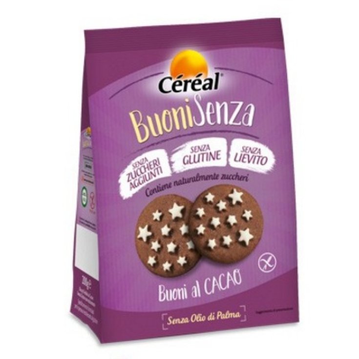 Céréal BuoniSans Cacao BIscottis Sans Gluten 200g