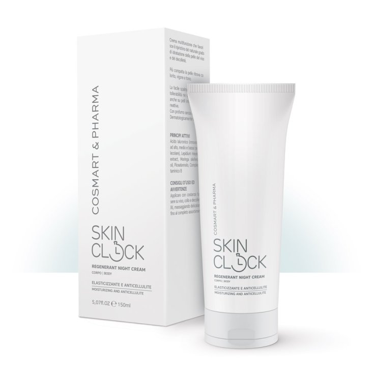 Skinclock Regenerant Night Cream Corps Crème Élastifiante et Anticellulite 150ml