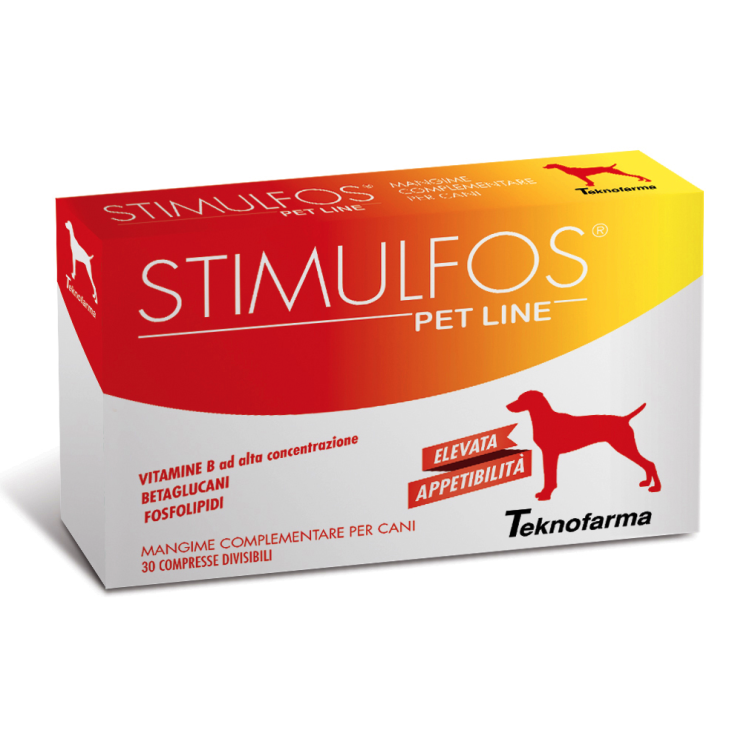 Teknofarma Stimulfos Pet Line Canne 30 Comprimés