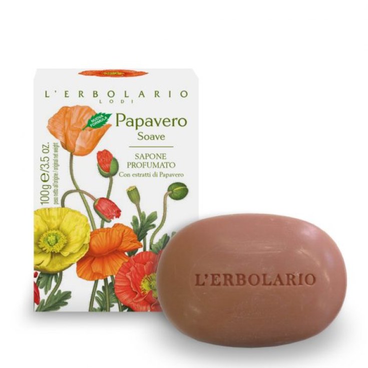 L'Erbolario Papavero Soave Savon Parfumé 100g