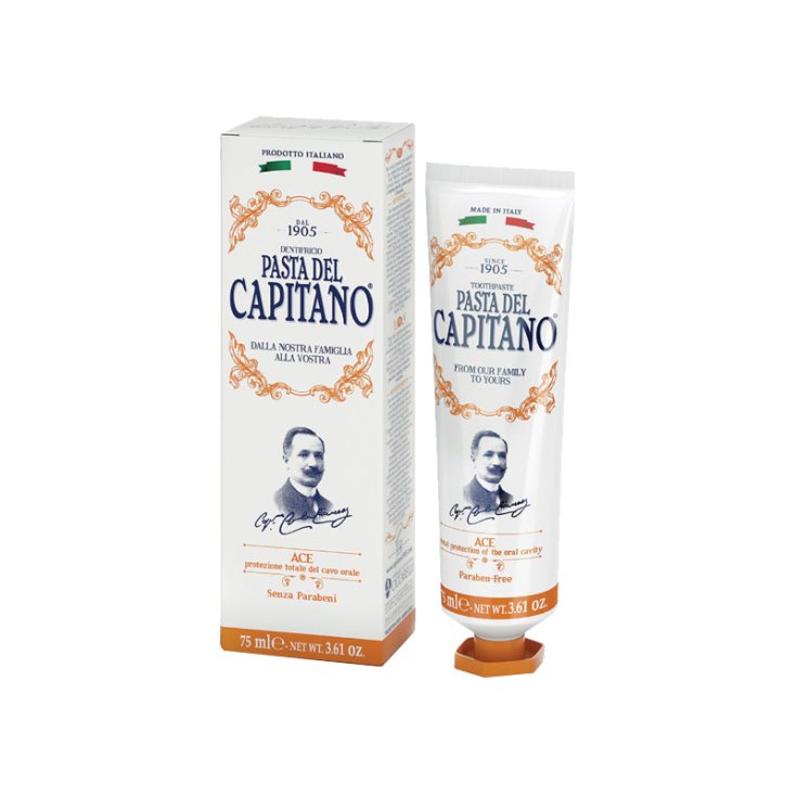 Dr. Ciccarelli Pasta Del Capitano Depuis 1905 Ace Dentifrice 25 ml