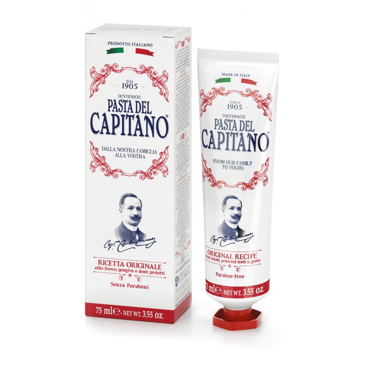 Pasta Del Capitano 1905 Dentifrice Recette Originale 75ml